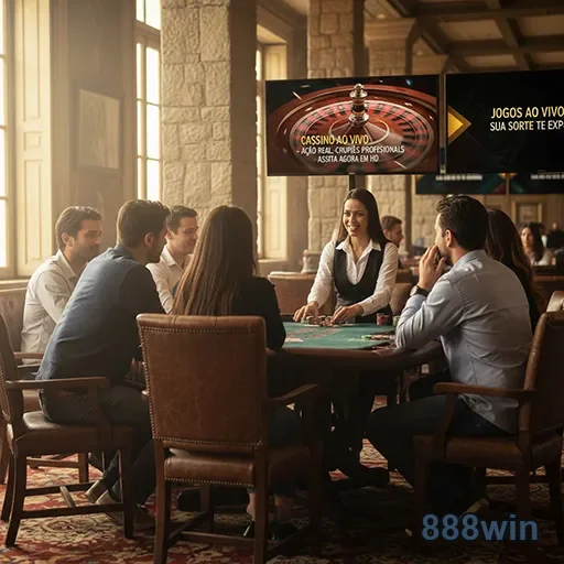 Ilustração de Descubra a Experiência VIP do 888win em Cassinos Online